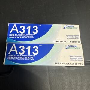 (2X) French A313 Retinol Cream for Anti-Aging, Reduce Wrinkles and Hyperpigment.